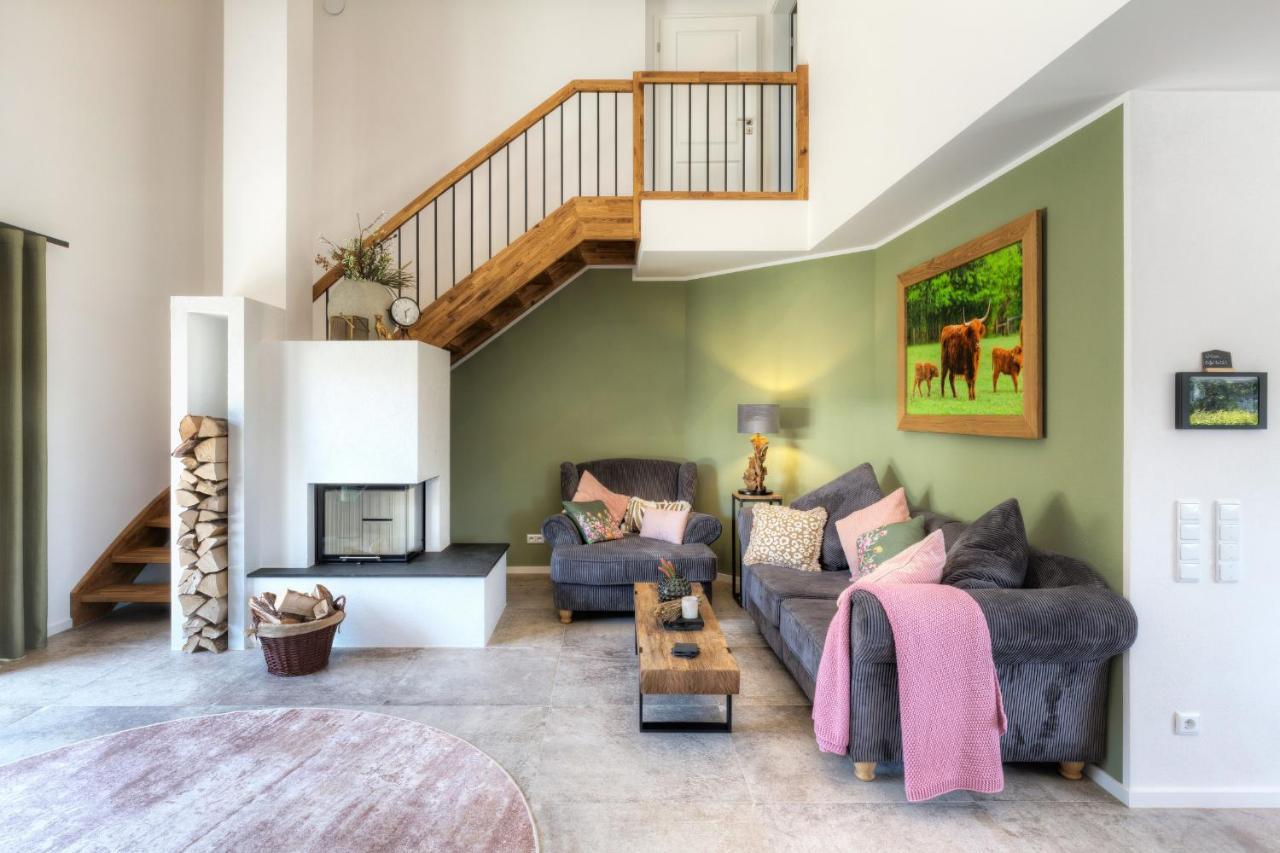 シュライデン G&S Premiumferienhaus Eifelヴィラ エクステリア 写真